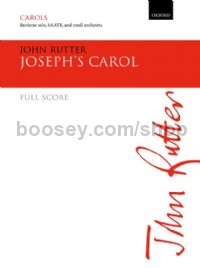 Joseph's Carol - Full Score (Baritone Solo, SAATB, and Small Orchestra)