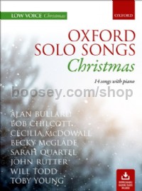 Oxford Solo Songs: Christmas (Medium Voice & Piano)