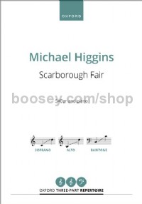 Scarborough Fair (SABar & piano)