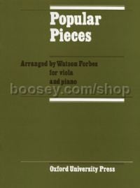 Popular Pieces For Viola & Piano