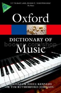 Oxford Dictionary of Music (6th edition)