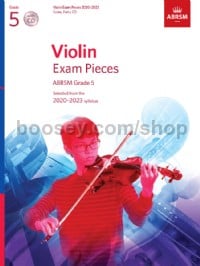 Violin Exam Pieces 2020-2023, ABRSM Grade 5, Score, Part & CD