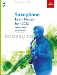 Saxophone Exam Pieces from 2022, ABRSM Grade 2