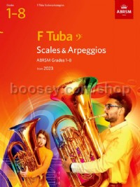 Scales and Arpeggios for F Tuba, from 2023