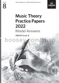Music Theory Practice Papers Model Answers 2022 G8