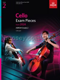 Cello Exam Pieces from 2024, ABRSM Grade 2, Cello Part