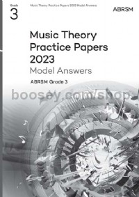 Music Theory Practice Papers 2023 Grade 3 Answers