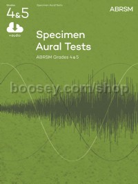 Specimen Aural Tests Grades 4&5 + audio