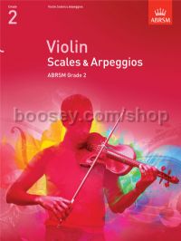 Violin Scales & Arpeggios, ABRSM Grade 2