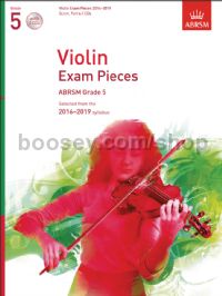 Violin Exam Pieces 2016–2019, ABRSM Grade 5, Score, Part & 2 CDs