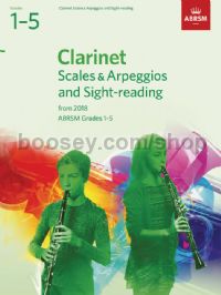 Clarinet Scales & Arpeggios and Sight-Reading, ABRSM Grades 1–5