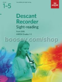 Descant Recorder Sight-Reading Tests, ABRSM Grades 1–5