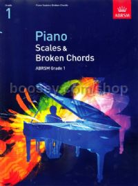 Piano Scales & Broken Chords from 2009, ABRSM Grade 1