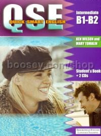 QSE Quick Smart English Intermediate Student's Book with 2 CD (2) New Edition (B1-B2)