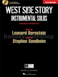 West Side Story Instrumental Solos: Cello (Book & CD)
