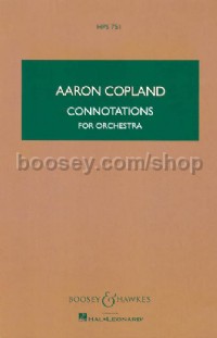 Connotations for Orchestra (Study Score - Hawkes Pocket Score 751)