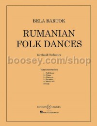 Roumanian Folk Dances (Orchestra)
