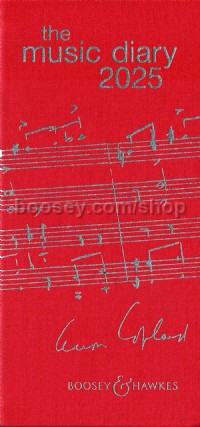 The Music Diary 2025 (Red)