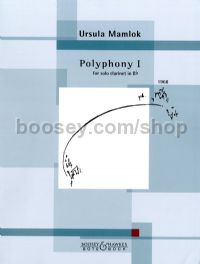 Polyphony No.1 for Bb clarinet (Clarinet)