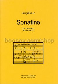 Sonatina - Piano, Violin & Cello (score & parts)