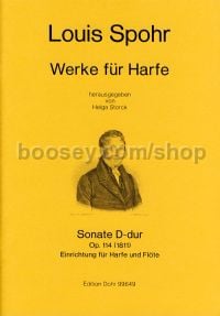 Sonata in D major op. 114 - Flute & Harp