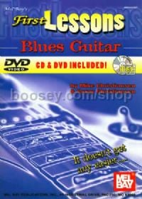 First Lessons Blues Guitar (Bk, CD & DVD)