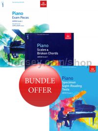 ABRSM Piano Exams 2019-2020 Grade 1 Bundle Offer (Book Only) - Save 10%