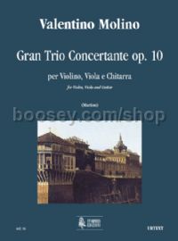 Gran Trio Concertante Op. 10 for Violin, Viola & Guitar (score & parts)