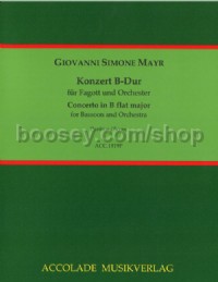 Concerto in B flat major (Score)