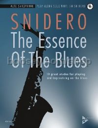 The Essence Of The Blues - Alto Saxophone (Book & CD)