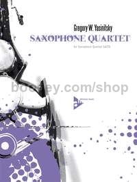 Saxophone Quartet - 4 saxophones (SATBar) (score & parts)