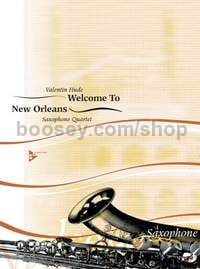 Welcome To New Orleans - 4 saxophones (SATBar) (score & parts)