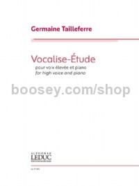 Vocalise Etude (Vocal Score)