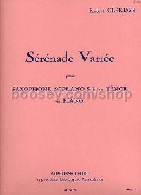 Serenade Variee (Tenor Saxophone)