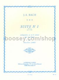 Suite No.1 BWV996 pour le Luth (Harp solo)