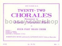 22 Chorals (Brass Quartet)