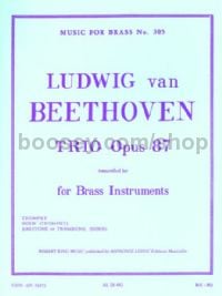 Trio, Op. 87 (Brass Trio Instruments)