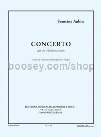 Concerto for Horn and String Orchestra (reduction)
