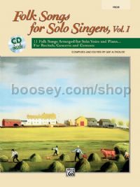 Folk Songs for Solo Singers, Vol. 1 (High Voice - Book + CD)