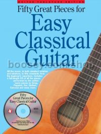 50 Great Pieces For Easy Classical Guitar (Book & CD)