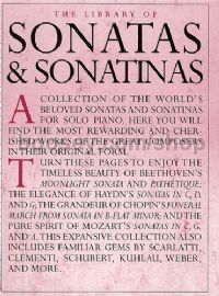 Library Of Sonatas & Sonatinas for Piano (Amsco Library of . . . series) 