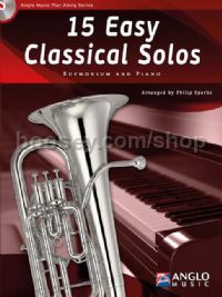 15 Easy Classical Solos - Euphonium (Book & CD)