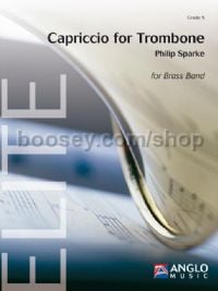Capriccio for Trombone - Brass Band Score
