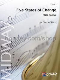 Five States of Change - Concert Band (Score & Parts)