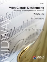 With Clouds Descending (Concert Band Score)