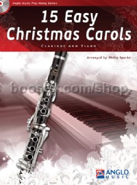 15 Easy Christmas Carols - Clarinet & Piano (Book & CD)
