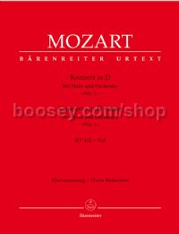 Horn Concerto No.1 in D Major, K. 412/514 (Piano Reduction)