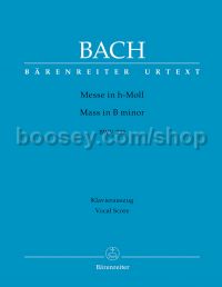 Mass B minor Bwv 232 (Latin Vocal Score Revised)