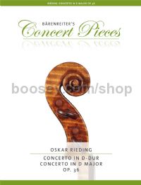 Concerto D major op. 36 (Violin & Piano)