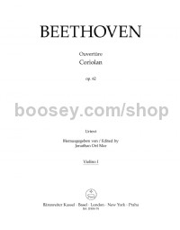 Overture Coriolan for Orchestra Op.62 (Violin I)